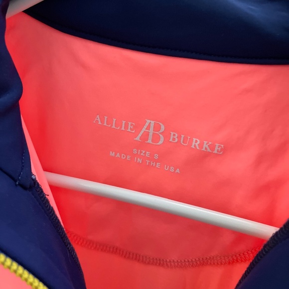 AB Sport Golf Long Sleeve Sun Shirt w Mesh Sleeves & colorblock collar, small - Picture 7 of 8